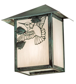 Meyda 9" Wide Seneca Hummingbird Wall Sconce 192857