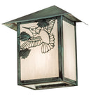 Meyda 9" Wide Seneca Hummingbird Wall Sconce 192857