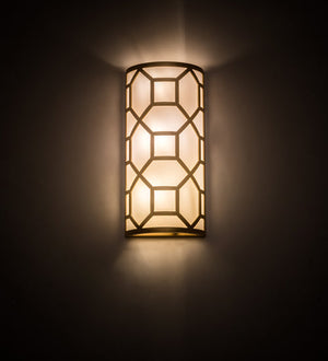 Meyda 8" Wide Cilindro Mosaic Wall Sconce 193033