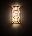 Meyda 8" Wide Cilindro Mosaic Wall Sconce 193033