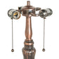 Meyda  32"H Tiffany Magnolia Table Lamp - 31146