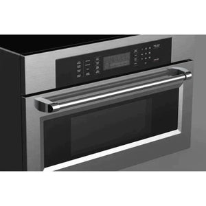 Kucht 30-Inch 1.6 Cu. Ft. Built-in Microwave Wall Oven with Air Fryer and Convection Cooking KM30C