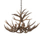 Meyda 38" Wide Antlers Deer 8 Light Chandelier- 200431 - MyBBQDirect