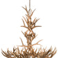 Meyda 52" Wide Antlers Mule Deer 12 Light Chandelier- 200432 - MyBBQDirect