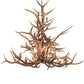 Meyda 72" Wide Antlers Elk 24 Light Chandelier- 200433 - MyBBQDirect