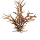 Meyda 59" Wide Antlers Elk 8 Light Chandelier- 200435 - MyBBQDirect