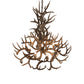 Meyda 43" Wide Antlers Whitetail Deer 8 LT Chandelier- 200436 - MyBBQDirect