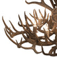 Meyda 43" Wide Antlers Whitetail Deer 8 LT Chandelier- 200436 - MyBBQDirect