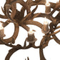 Meyda 43" Wide Antlers Whitetail Deer 8 LT Chandelier- 200436 - MyBBQDirect