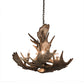 Meyda 33" Wide Antlers Moose 10 Light Chandelier- 200438