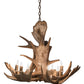Meyda 33" Wide Antlers Moose 10 Light Chandelier- 200438