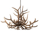 Meyda 66" Wide Antlers Elk 8 LT Chandelier- 200452