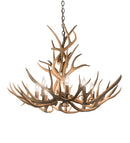 Meyda 32" Wide Antlers Mule Deer 8 Light Chandelier- 200453