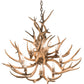 Meyda 32" Wide Antlers Mule Deer 8 Light Chandelier- 200453