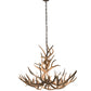 Meyda 32" Wide Antlers Mule Deer 8 Light Chandelier- 200453
