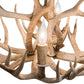 Meyda 30" Wide Antlers Mule Deer 4 Light Chandelier- 200455 - MyBBQDirect