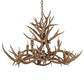 Meyda 39" Long Antlers 8 Light Oblong Chandelier- 200456 - MyBBQDirect