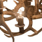 Meyda 39" Long Antlers 8 Light Oblong Chandelier- 200456 - MyBBQDirect