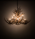 Meyda 39" Long Antlers 8 Light Oblong Chandelier- 200456 - MyBBQDirect