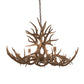 Meyda 45" Long Antlers Mule Deer 10 Light Chandelier- 200459 - MyBBQDirect