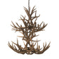 Meyda 36" Wide Antlers Mule Deer 12 Light Chandelier- 200461 - MyBBQDirect