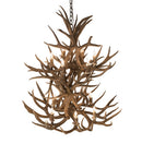 Meyda 36" Wide Antlers Mule Deer 12 Light Chandelier- 200461 - MyBBQDirect