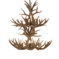 Meyda 36" Wide Antlers Mule Deer 12 Light Chandelier- 200461 - MyBBQDirect