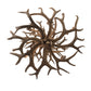 Meyda 36" Wide Antlers Mule Deer 12 Light Chandelier- 200461 - MyBBQDirect