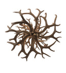 Meyda 36" Wide Antlers Mule Deer 12 Light Chandelier- 200461 - MyBBQDirect