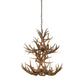 Meyda 36" Wide Antlers Mule Deer 12 Light Chandelier- 200461 - MyBBQDirect