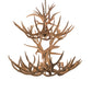 Meyda 42" Wide Antlers Mule Deer 12 Light Chandelier- 200463 - MyBBQDirect