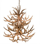 Meyda 42" Wide Antlers Mule Deer 12 Light Chandelier- 200463 - MyBBQDirect