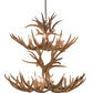 Meyda 42" Wide Antlers Mule Deer 12 Light Chandelier- 200463 - MyBBQDirect