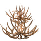 Meyda 42" Wide Antlers Mule Deer 12 Light Chandelier- 200463 - MyBBQDirect