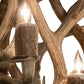 Meyda 38" Wide Antlers Mule Deer 8 Light Chandelier- 200465 - MyBBQDirect
