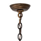 Meyda 70" Long Antlers Elk 10 Light Oblong Chandelier- 200466 - MyBBQDirect