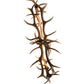 Meyda 70" Long Antlers Elk 10 Light Oblong Chandelier- 200466 - MyBBQDirect