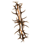 Meyda 70" Long Antlers Elk 10 Light Oblong Chandelier- 200466 - MyBBQDirect
