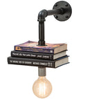 Meyda 9.5" Wide Pipedream Honorary Author Wall Sconce- 204149