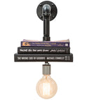 Meyda 9.5" Wide Pipedream Honorary Author Wall Sconce- 204149