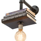 Meyda 9.5" Wide Pipedream Honorary Author Wall Sconce- 204149