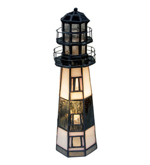 Meyda 9.5"H The Lighthouse on Montauk Point Accent Lamp - 20537