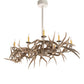Meyda 84" Long Antlers Elk 8 Light Oblong Chandelier- 210039