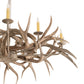 Meyda 84" Long Antlers Elk 8 Light Oblong Chandelier- 210039