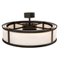 Meyda  36" Wide Smythe Craftsman Chandel-Air- 210681