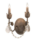 Meyda 9.5" Wide Antonia 2 Light Wall Sconce- 211574
