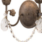 Meyda 9.5" Wide Antonia 2 Light Wall Sconce- 211574