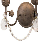 Meyda 9.5" Wide Antonia 2 Light Wall Sconce- 211574