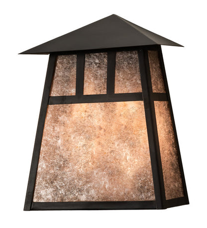Meyda 9" Wide Stillwater Double Bar Mission Wall Sconce 211894