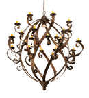 Meyda 80" Wide Caliope 25 Light Chandelier- 212146